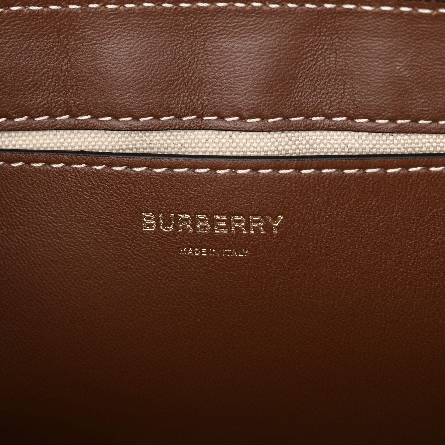 Calfskin Note Crossbody Bag Tan