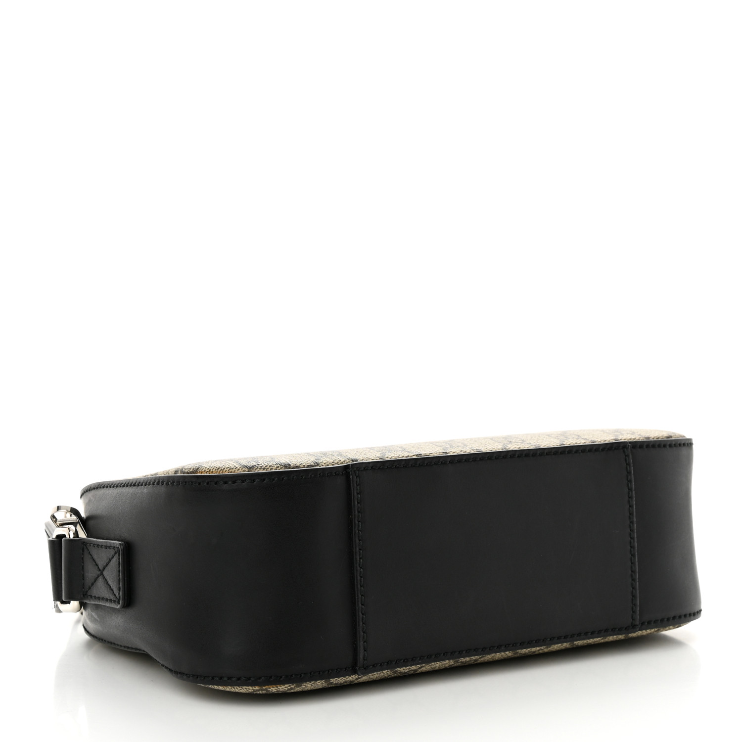 GG Supreme Monogram Camera Bag Beige Black