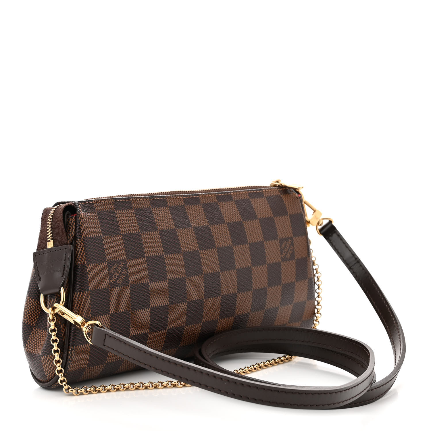Damier Ebene Eva Clutch