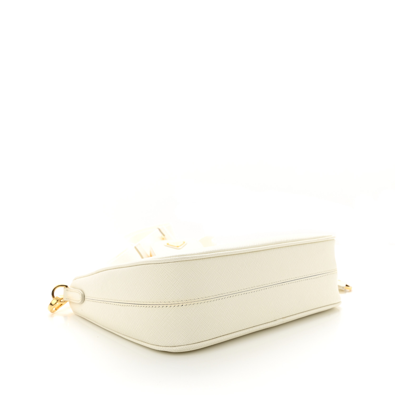 Saffiano Re-Edition 2005 Shoulder Bag White