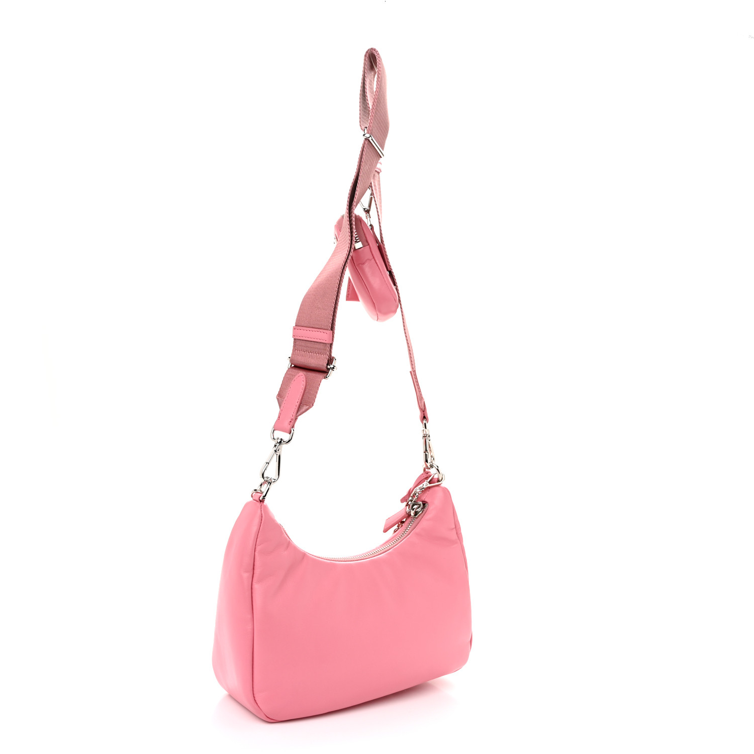 Nappa Soft Padded Re-Edition 2005 Shoulder Bag Geranio