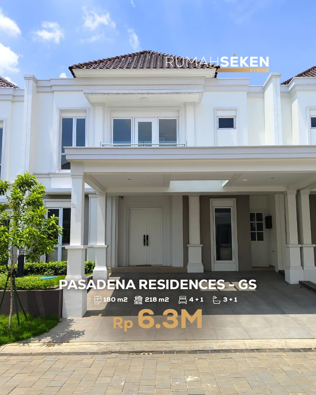 Pasadena Residences - Paramount Land, Gading Serpong