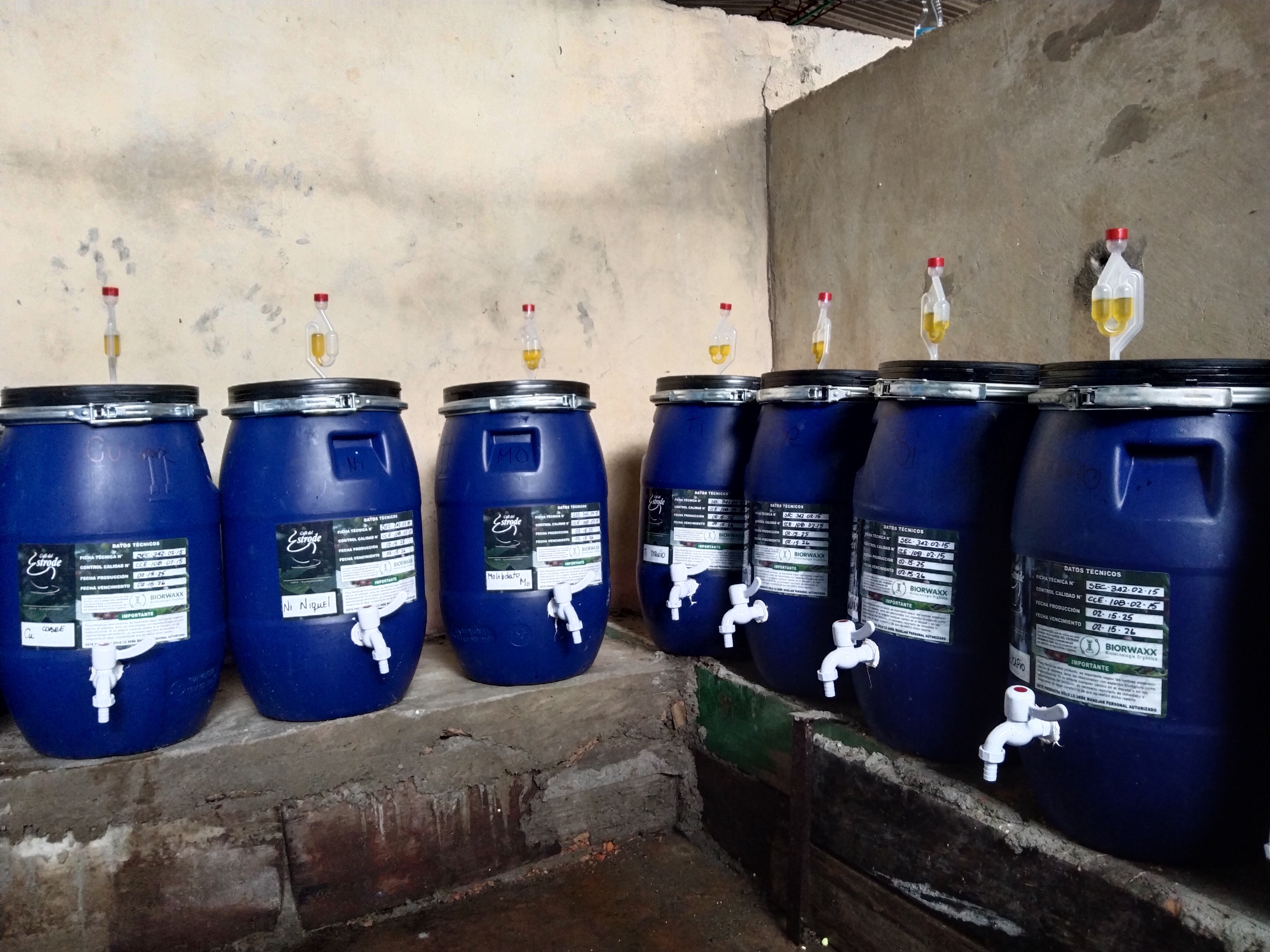 TANQUE DE FERMENTACIÓN "BIORREACTORES"