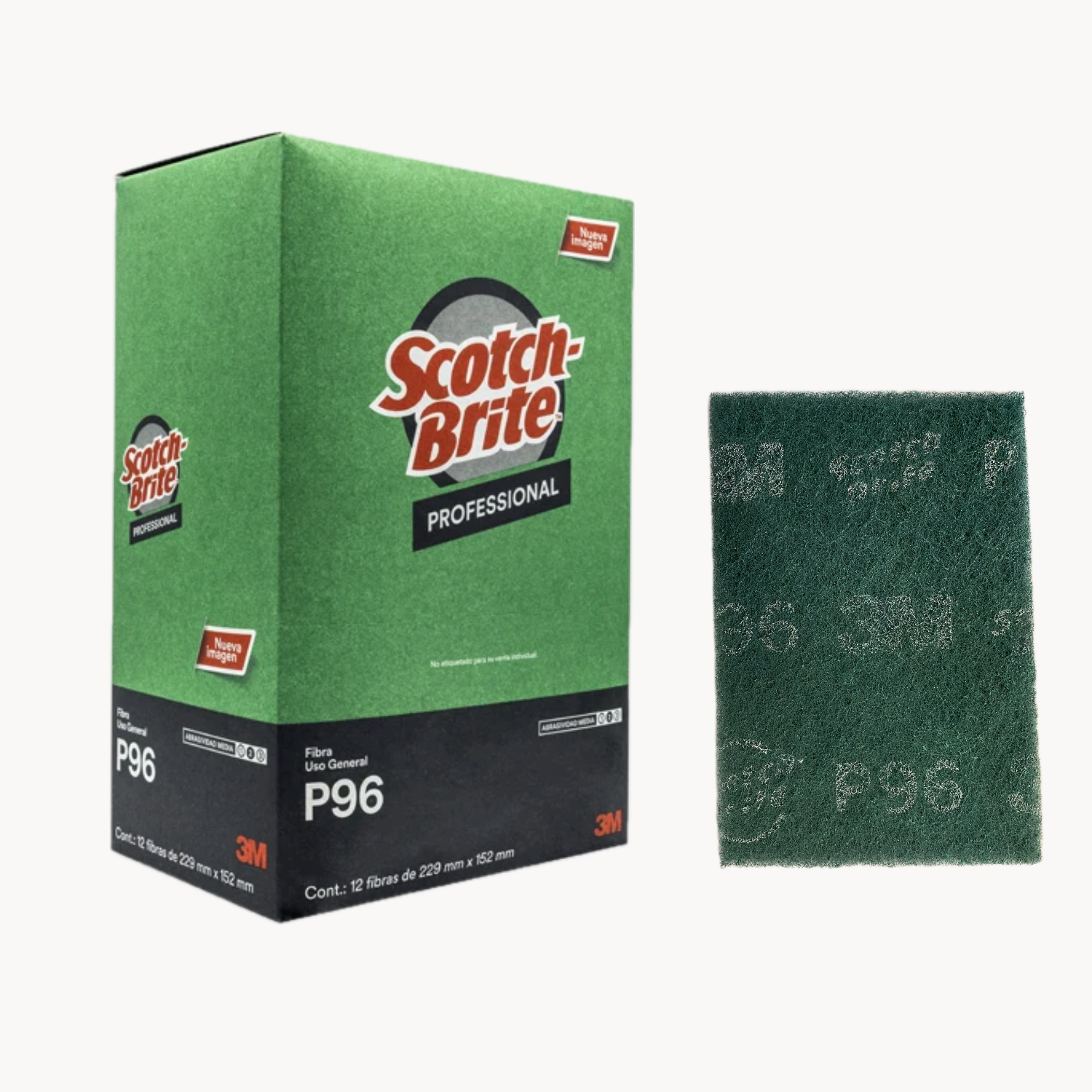 FIBRA SCOTCH BRITE VERDE P96