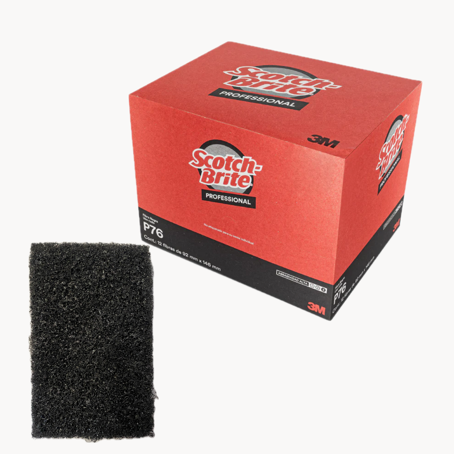 FIBRA SCOTSH BRITE NEGRA P76