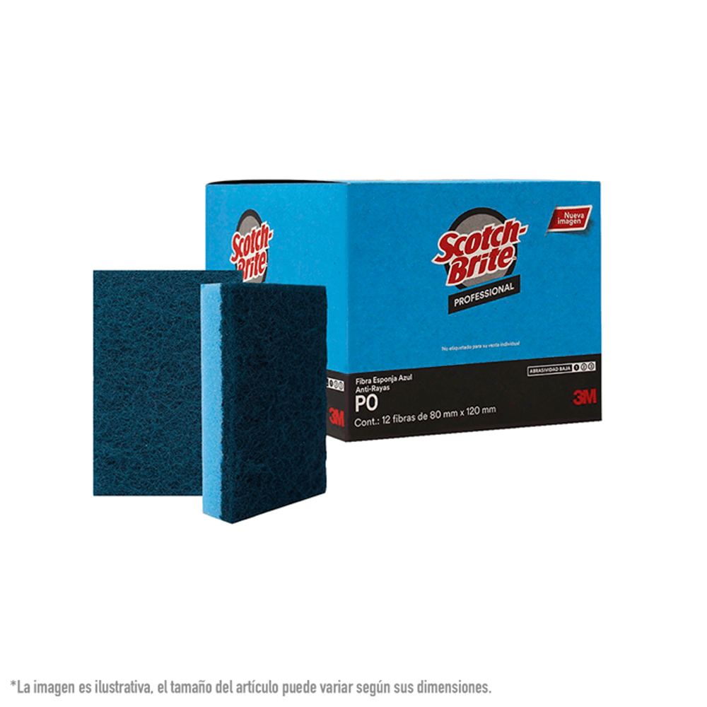 FIBRA ESPONJA AZUL SCOTCH BRITE 