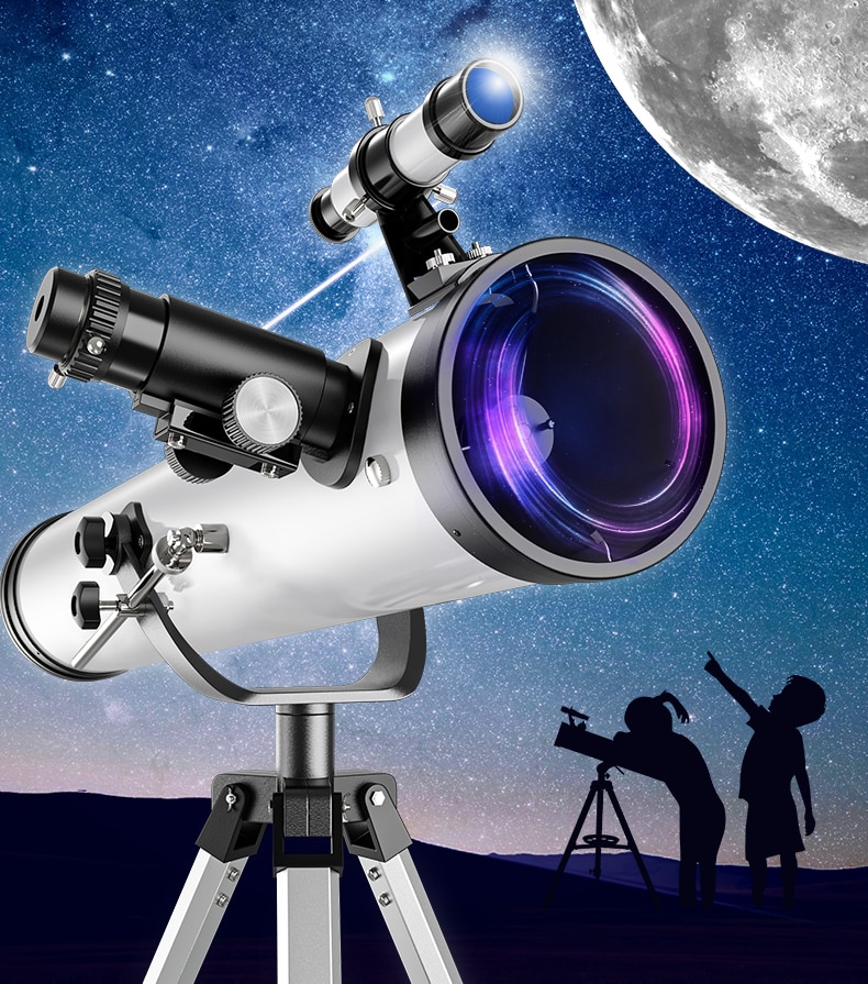 Telescopio 300, focal 300 mm. diametro 70 mm.