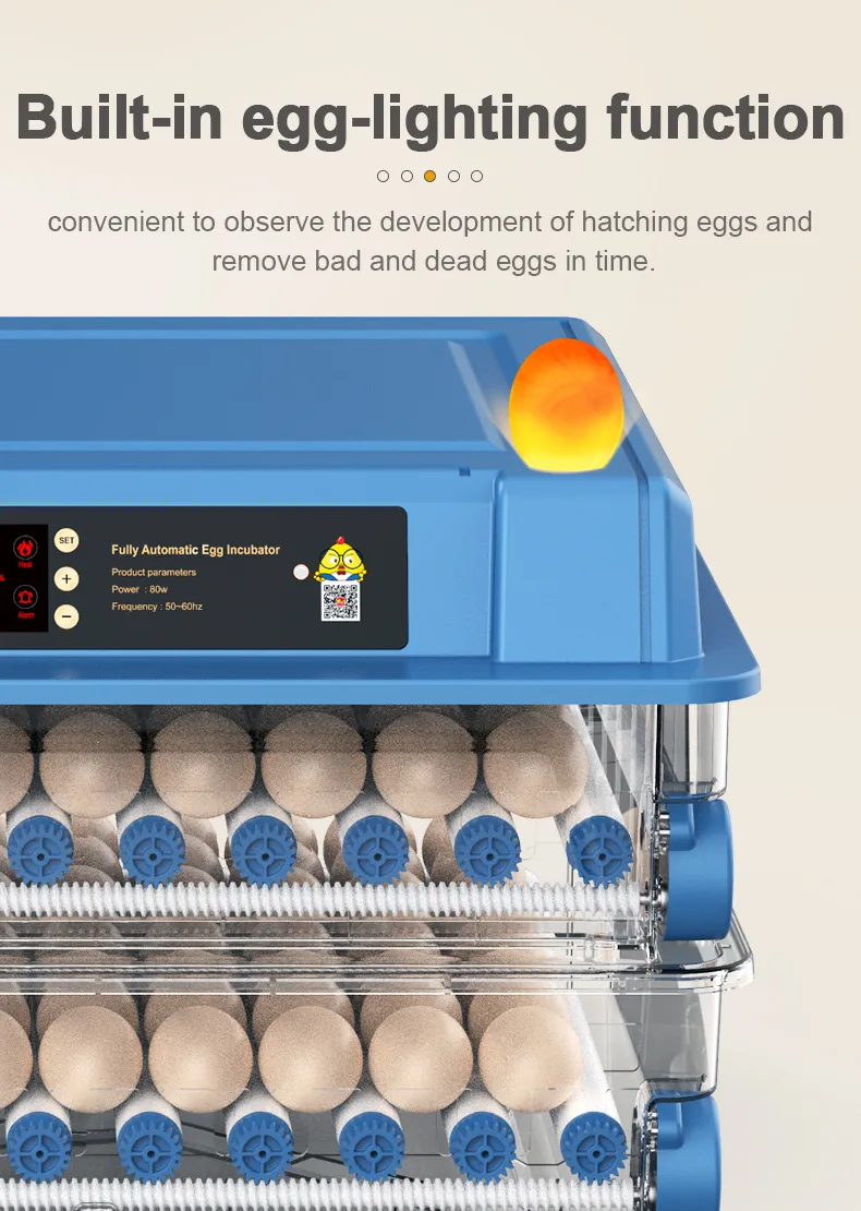 Incubadora automatica 192 huevos
