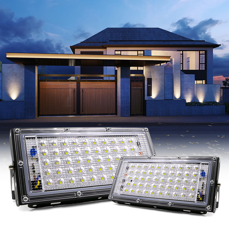 Focos LED interiores y exteriores, 4.500 lumenes, 6.500 grados Kelvin