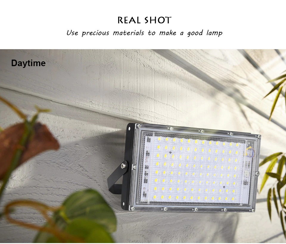 Focos LED interiores y exteriores,  4.500 lumenes, 6.500 grados Kelvin