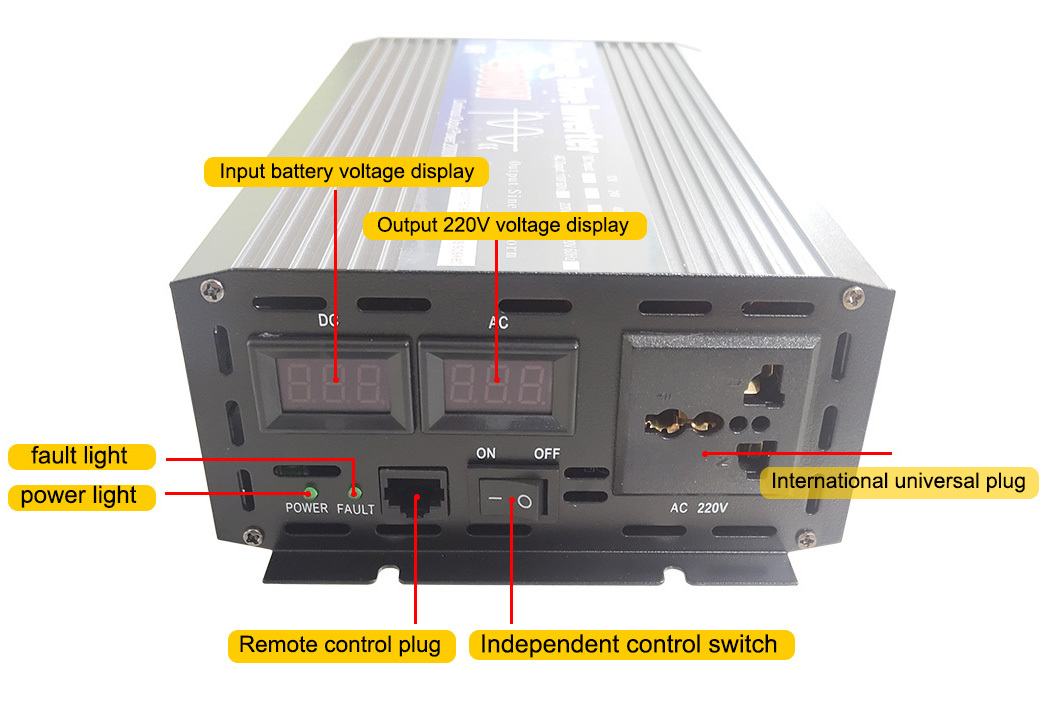 Inversor 4.000 w. onda pura