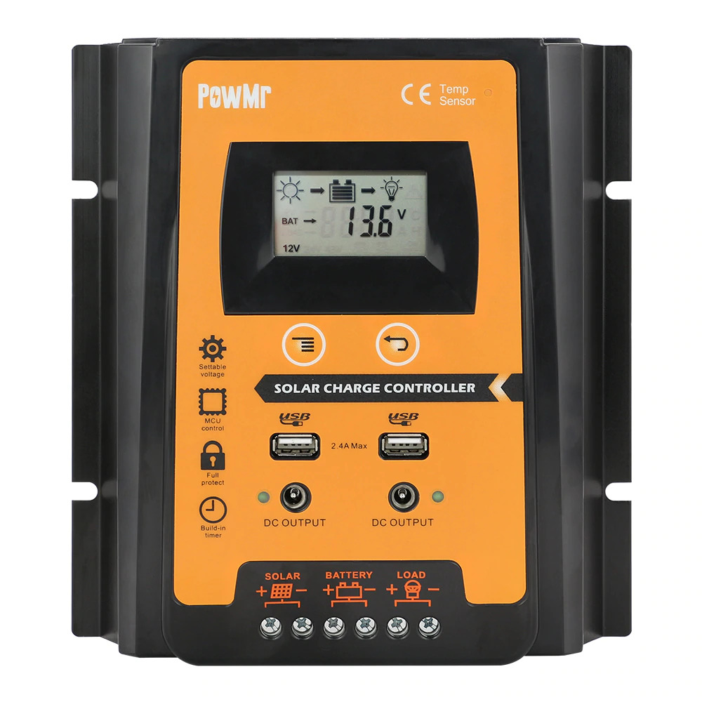 Controlador solar y eolico 30 Amperios