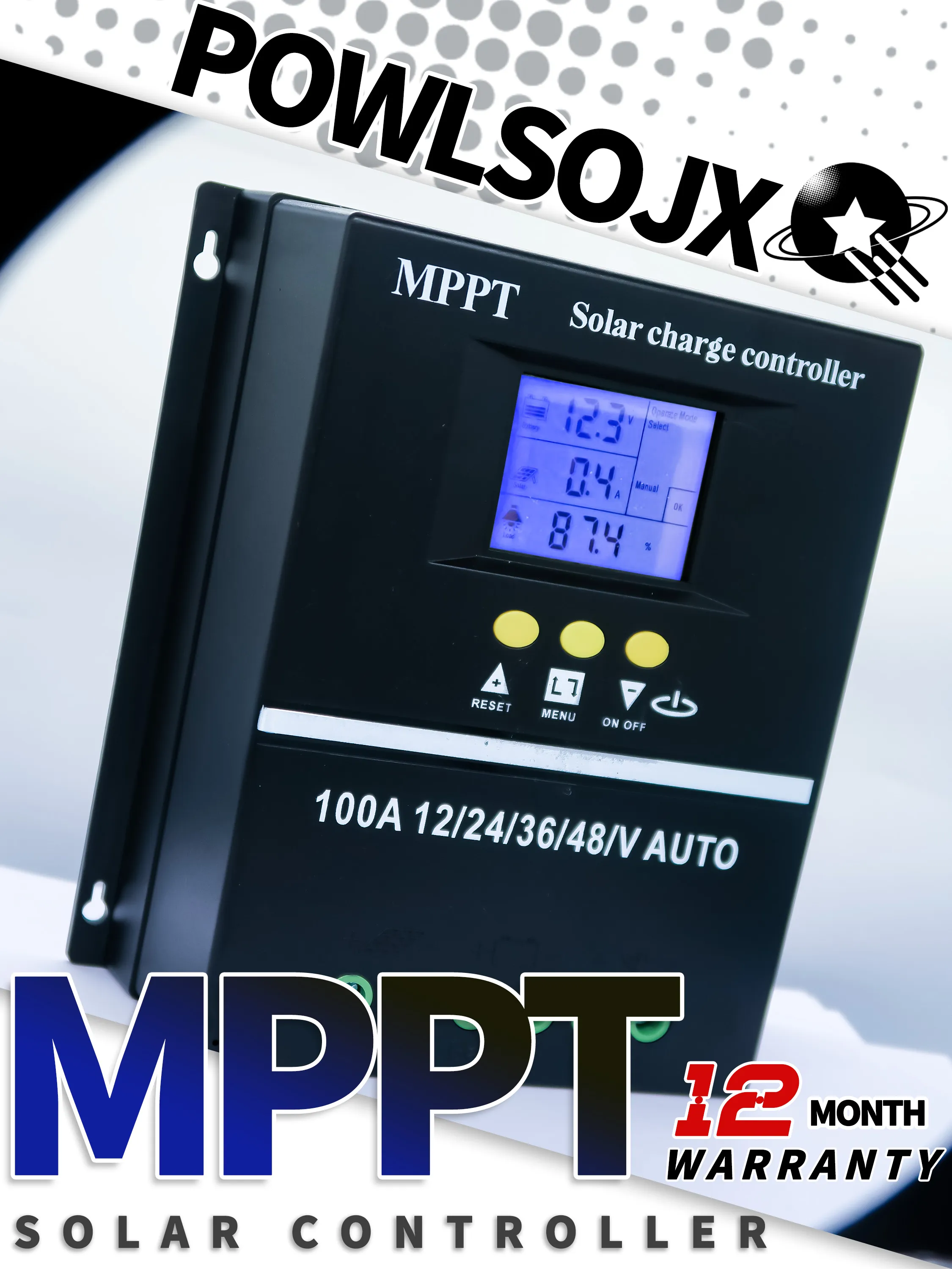 Controlador Solar/Eolico 100 amperios