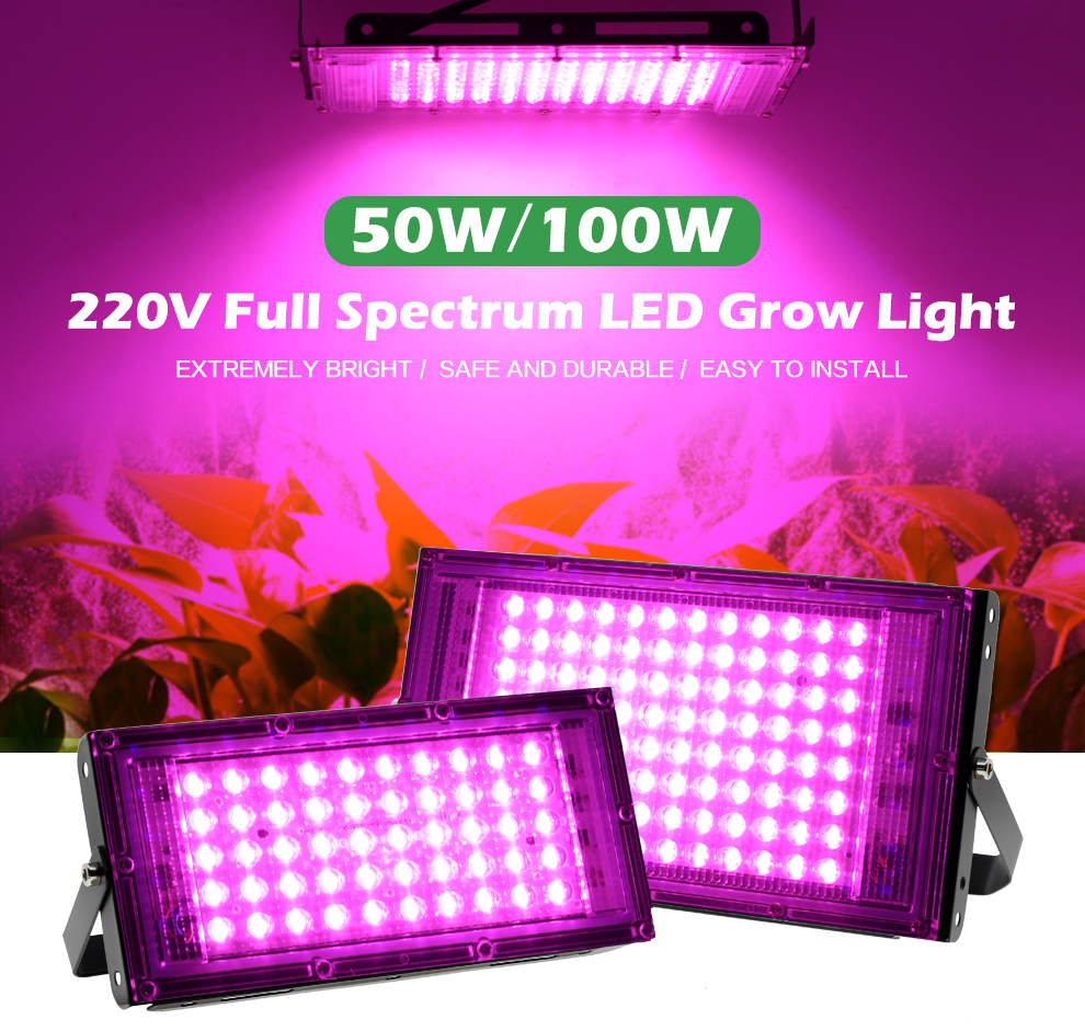 Focos Grow Light ( crecimiento plantas ) LED interiores y exteriores 
