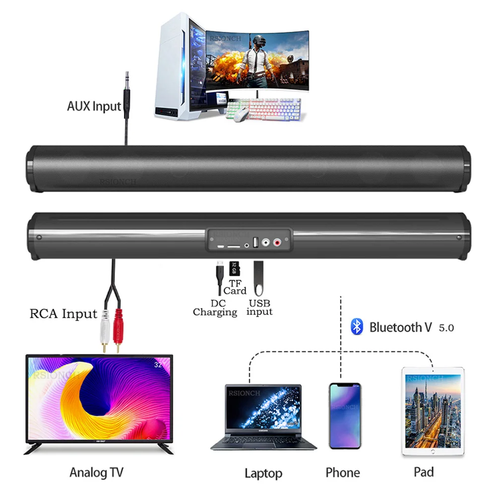 Altavoces stereo ( Tv Sound Bar )