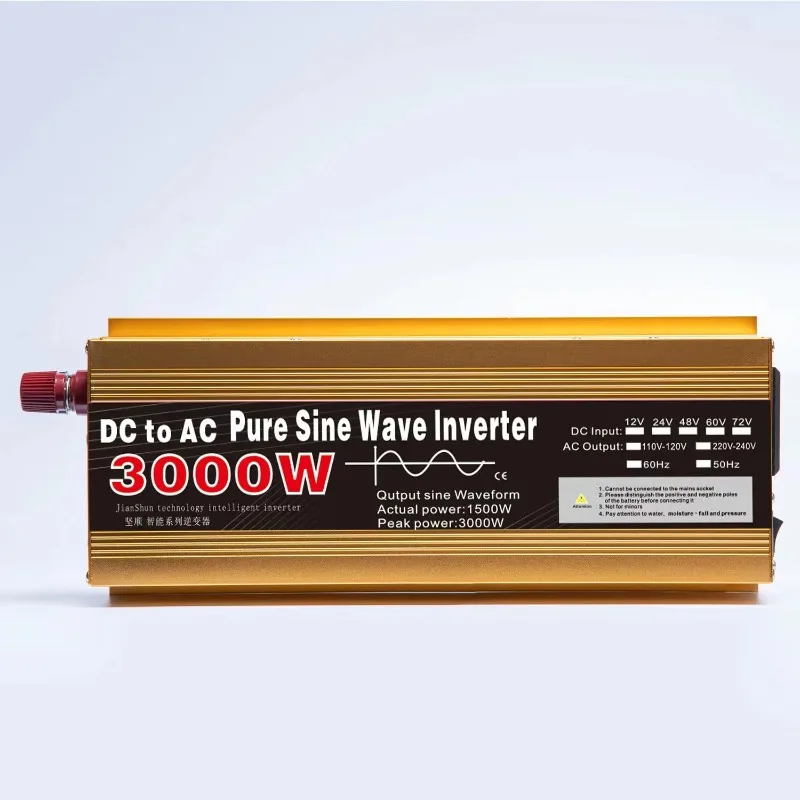 Inversor 3.000 w. onda pura