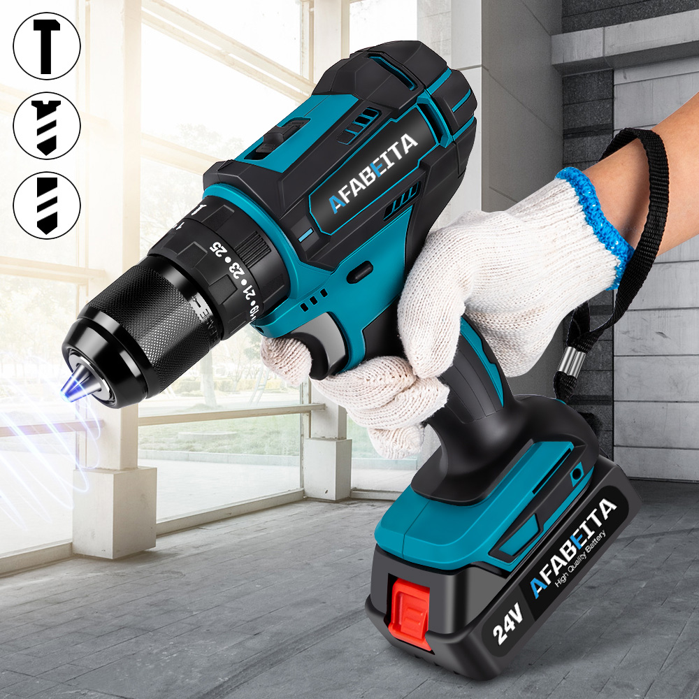 Taladro destornillador con baterias de Litio