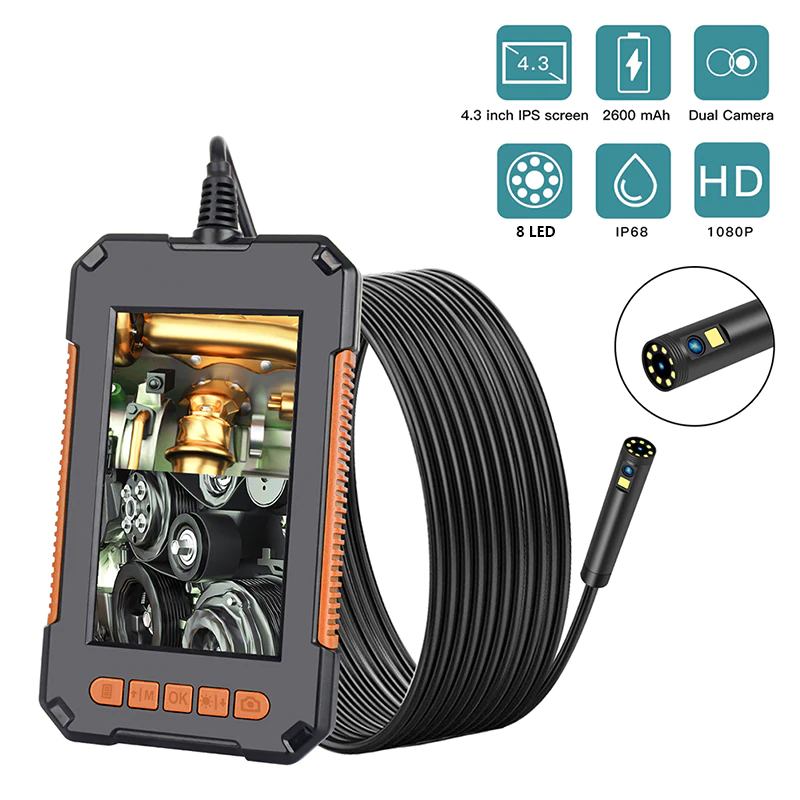 Camara endoscopica impermeable, inspeccion sitios de dificil acceso