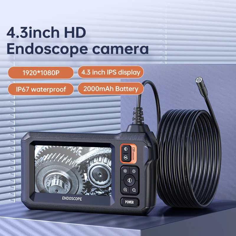 Camara endoscopica impermeable, inspeccion sitios de dificil acceso