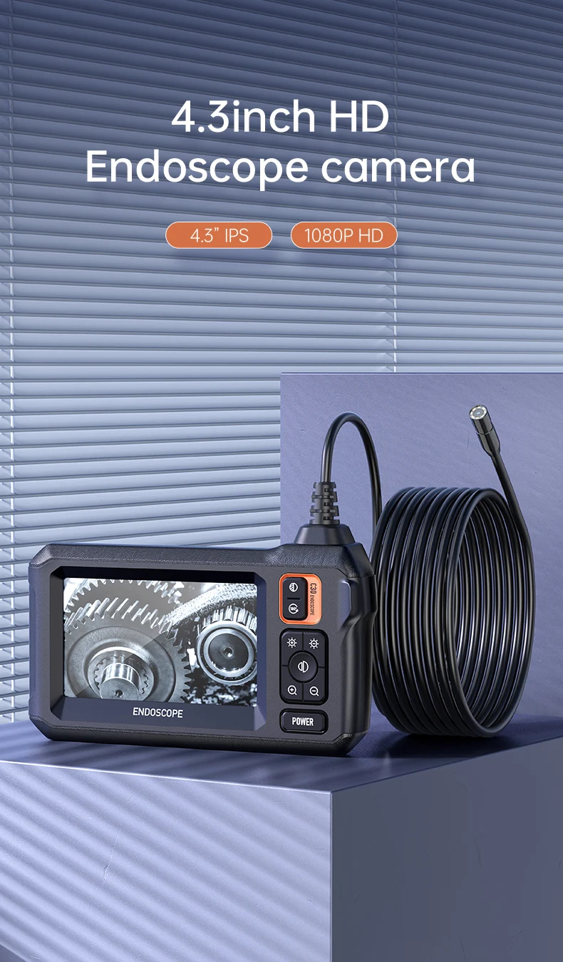 Camara endoscopica impermeable, inspeccion sitios de dificil acceso