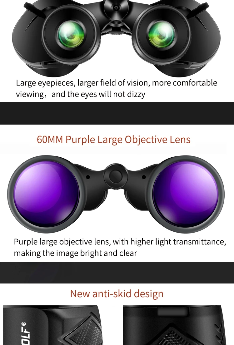 Prismaticos nauticos 12-36 x 60