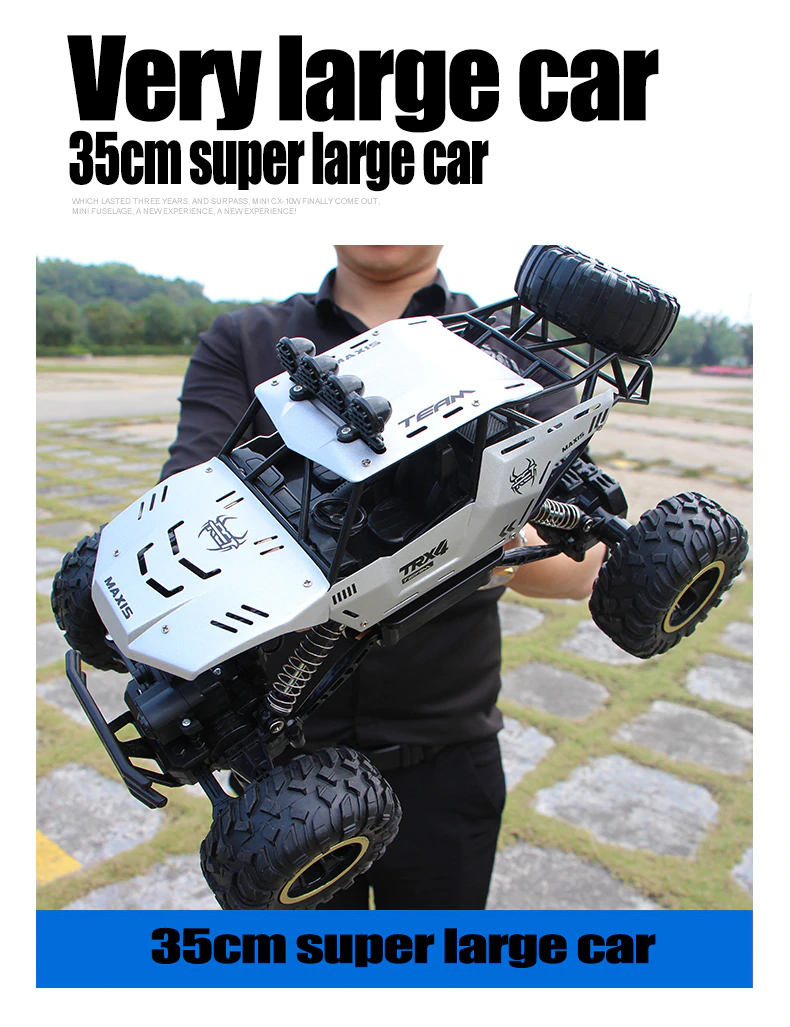 Vehiculo todoterreno, 4WD, radiocontrol