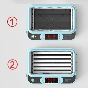 Incubadora automática 64 huevos