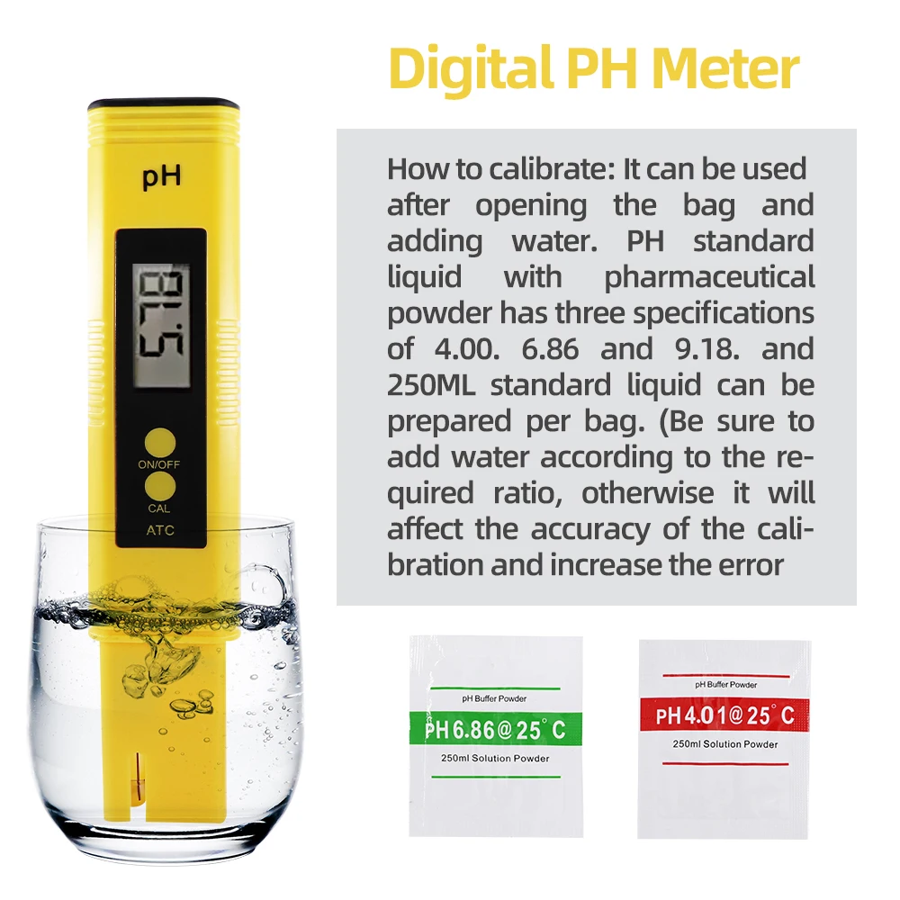 Medidores calidad del Agua, 2 unidades separadas TDS y Ph
