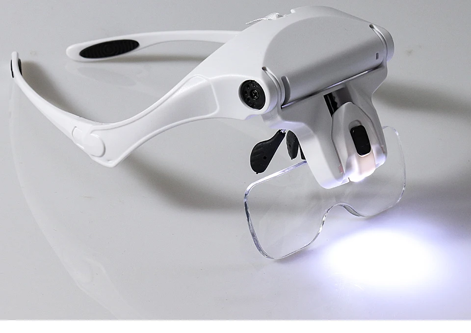 Lupa con 5 lentes para joyeria y relojeria