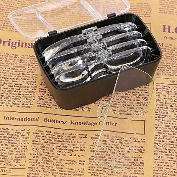 Lupa con 5 lentes para joyeria y relojeria
