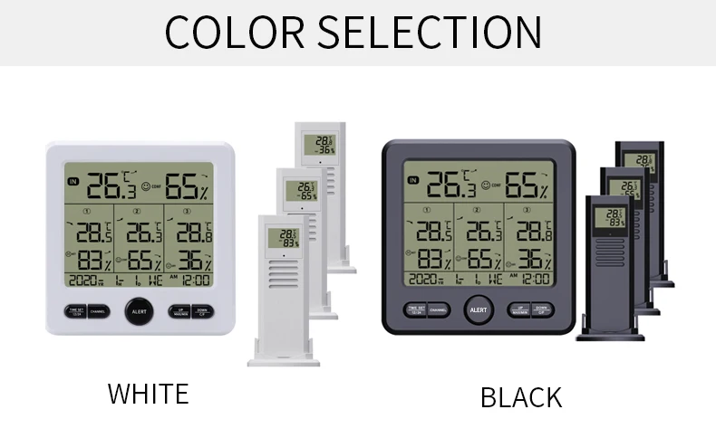 Estación Meteorológica con 3 sensores externos