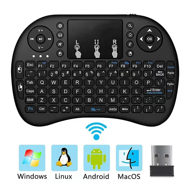Miniteclado inhalambrico para ordenadores portatiles, tablets etc...