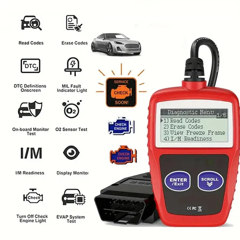 Escaner profesional vehiculos OBD 2 y EOBD