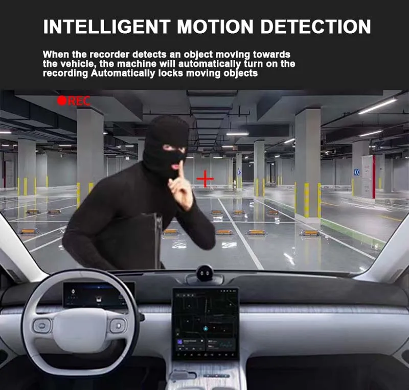 Tacografo de coche, camara de grabación continua