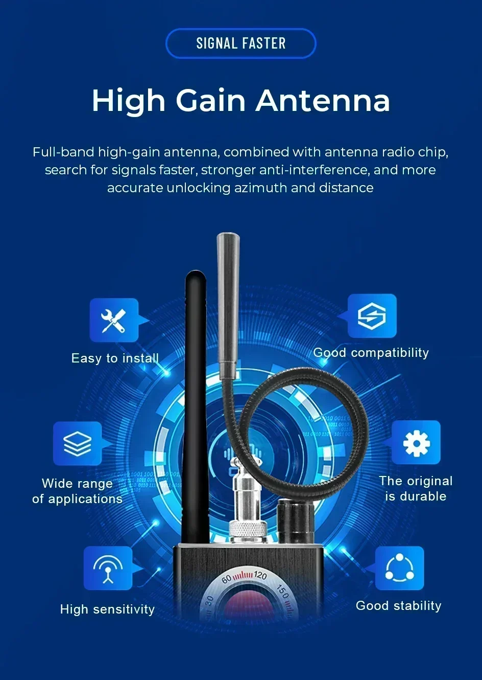 Detector antiespía K 88, cámaras inalámbricas, buscador de dispositivos GSM, rango completo, 