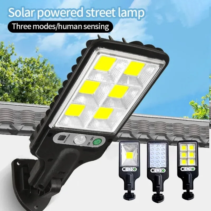 Focos Led Solares con detector movimiento PTZ y mando a distancia