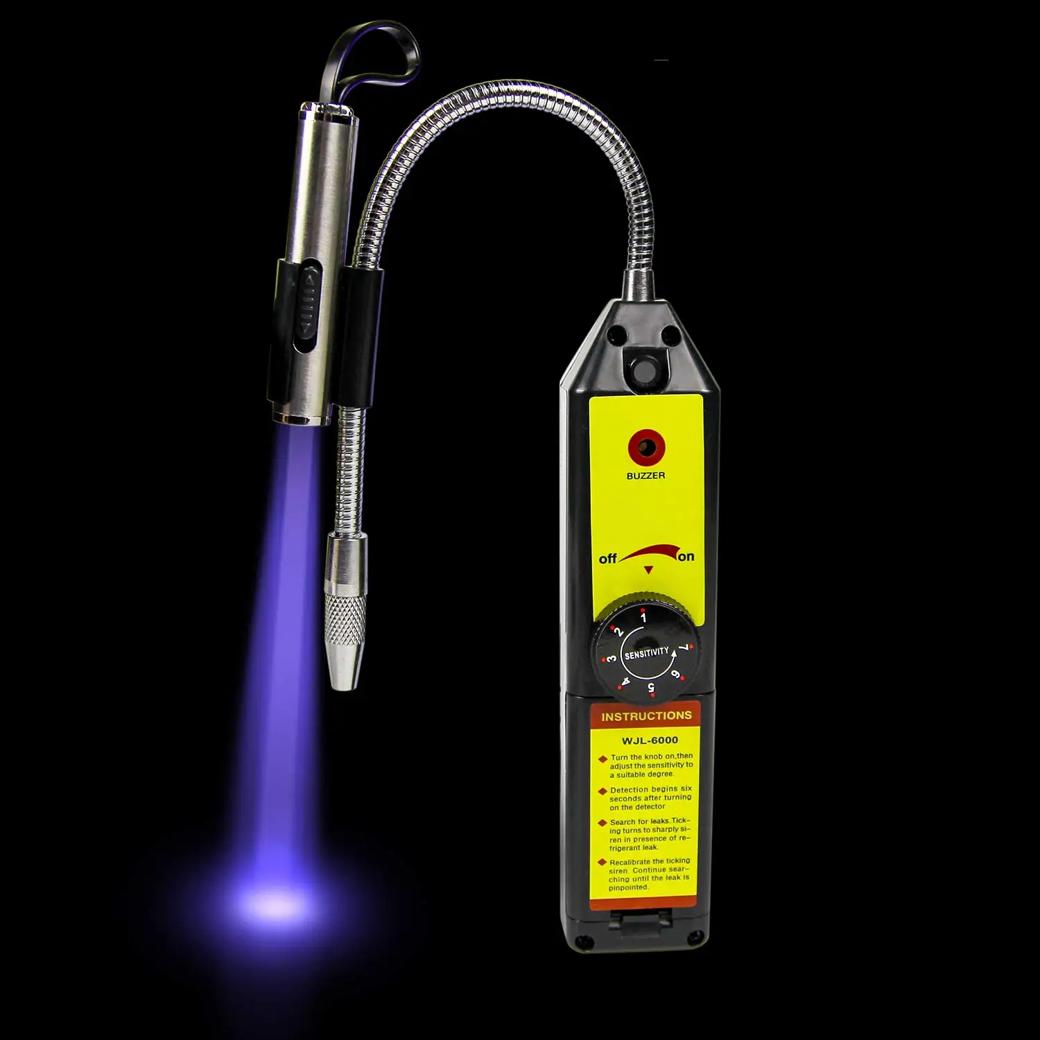 Detector de fugas Freon, CFC, HFC, Gas halógeno Refrigerante, Monitor de aire acondicionado R22a R134a