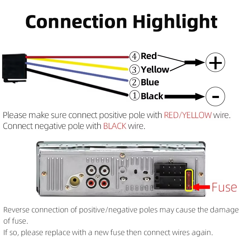 AutoRadio estéreo Digital, reproductor MP3, 1 din, Bluetooth, 60w x 4, FM, Audio, música, USB/SD, entrada auxiliar 