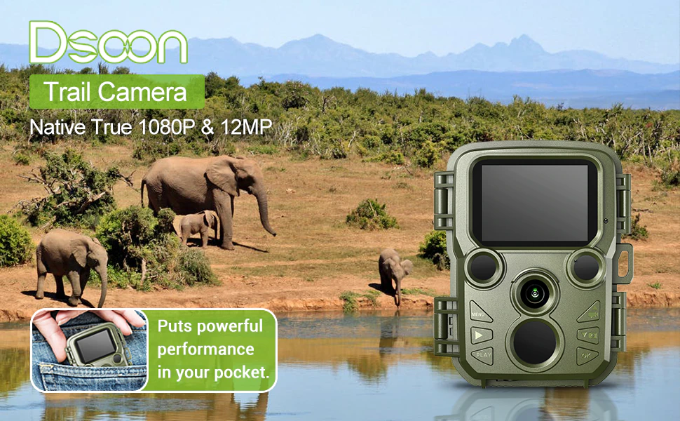 Camara foto-videotrampeo autonoma 1080 p. nocturna y diurna