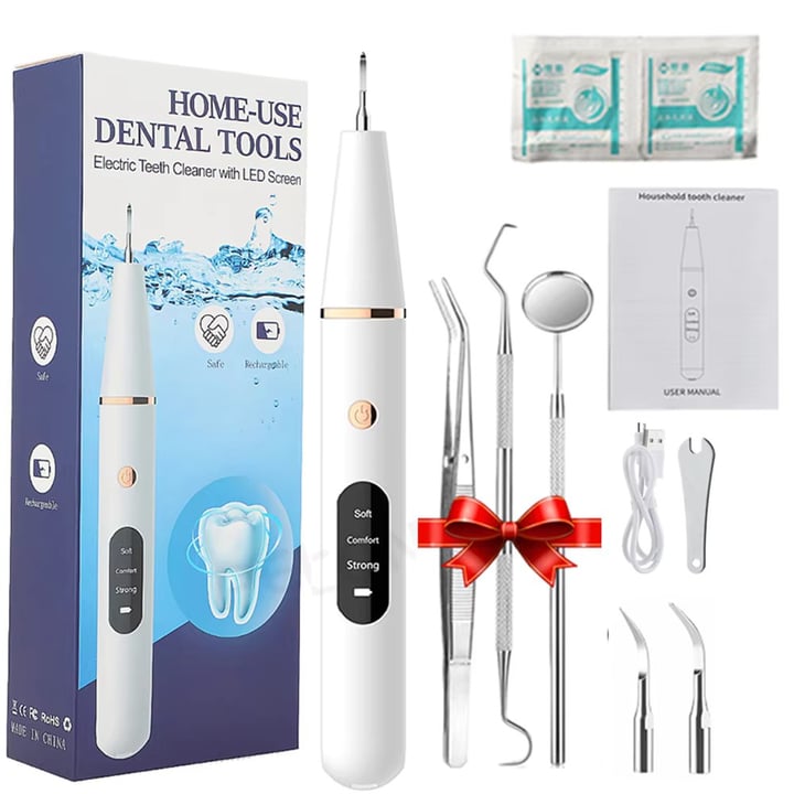 Instrumento Periodontal Ultrasónico. Limpiador eléctrico profesional de placa dental ( ultrasonic stain and tartar remover )