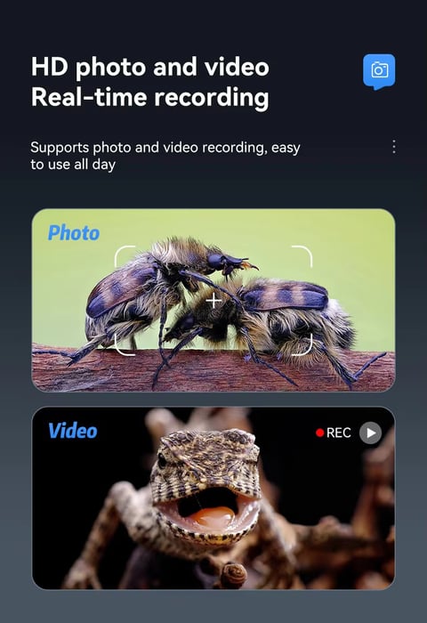 Microscopio Digital IPS monitor de 7 pulgadas, cámara de enfoque ultrapreciso de 5MP y 1200X, vídeo de 1080P, 8 luces LED
