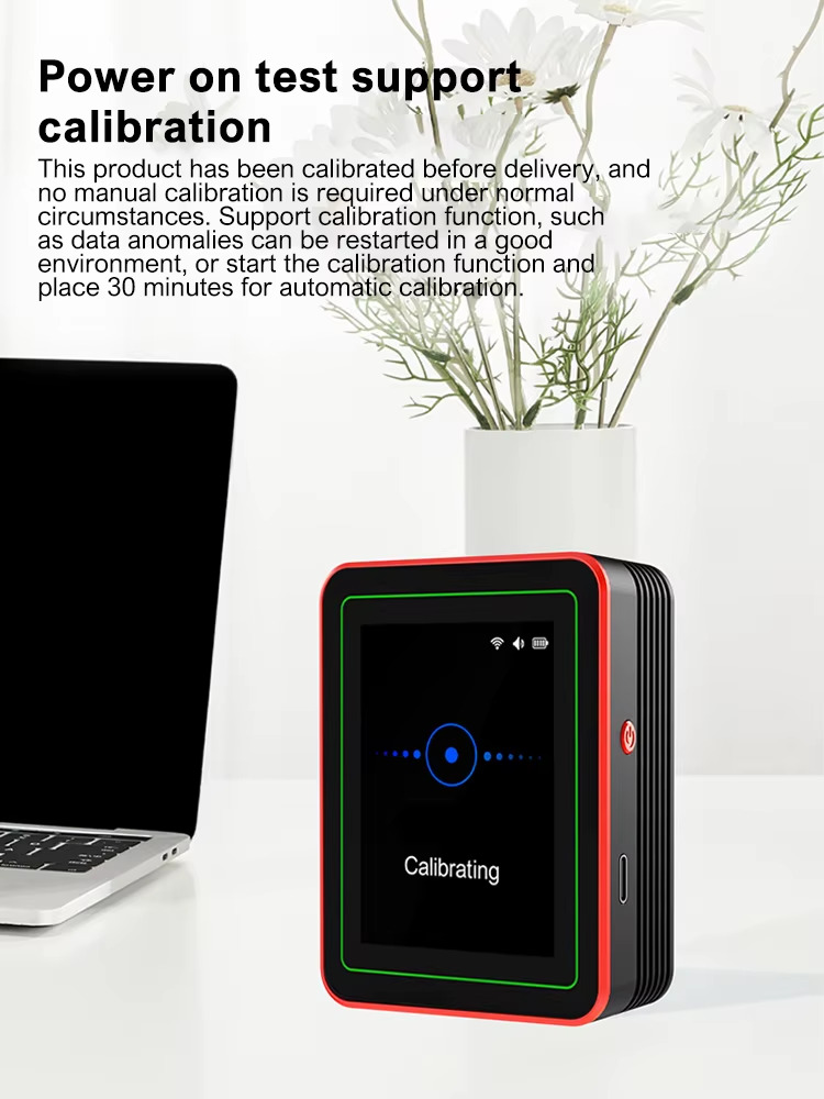 Analizador de la calidad del Aire, 15 in 1 multifuncional