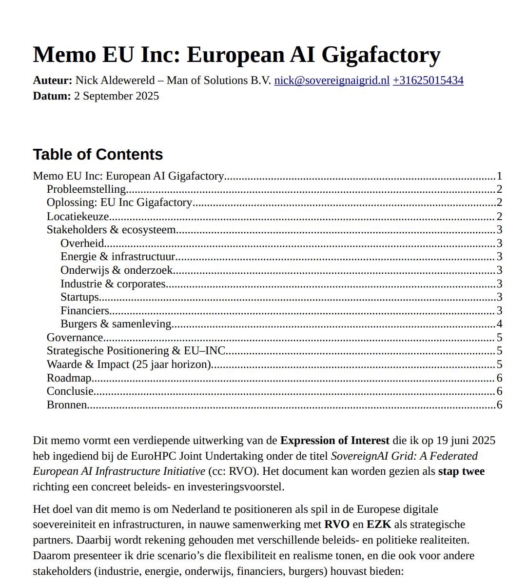 Van Technologie naar Menselijkheid — Het Complete Bouwplan