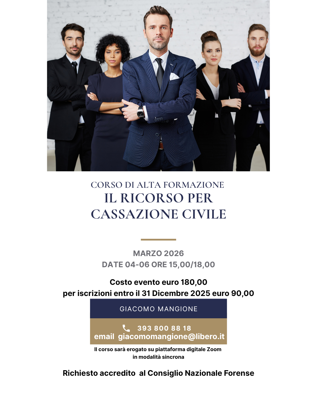 Corso di alta formazione: Il ricorso per Cassazione civile