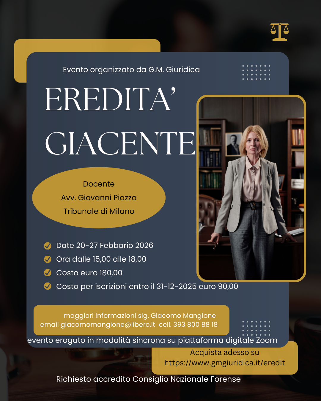 Eredità Giacente Webinar
