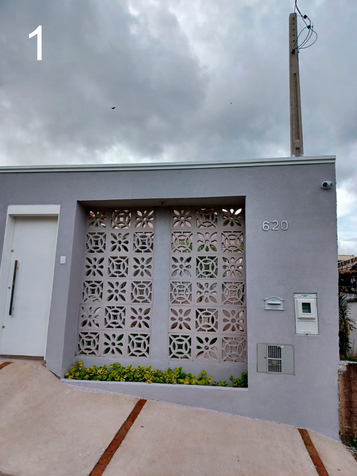 POSTE CAIXA ACOPLADA 1 CONSUMIDOR VISOR FRONTAL 