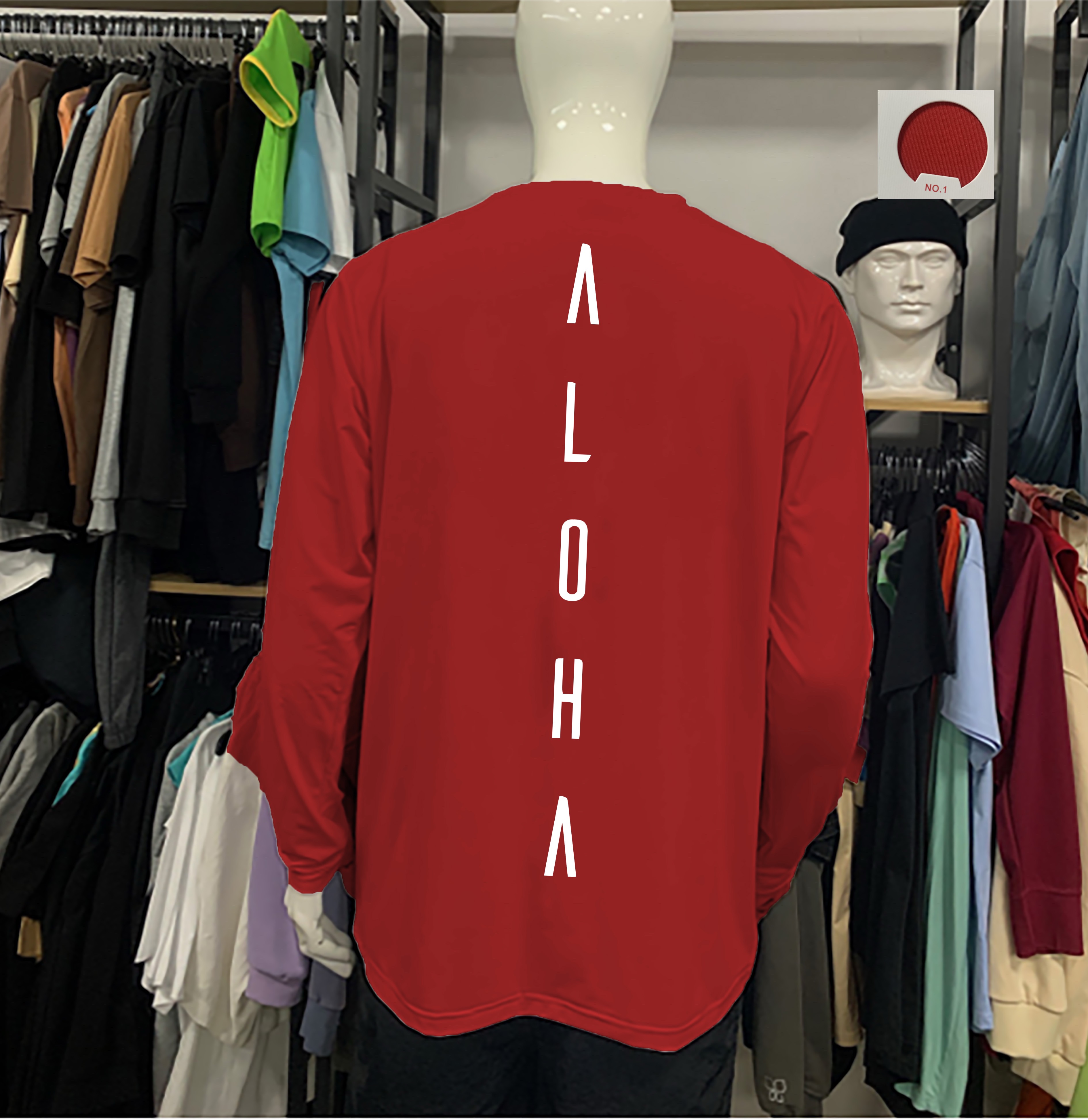 Da Aloha Ball - Dry Fit Long Sleeve V2