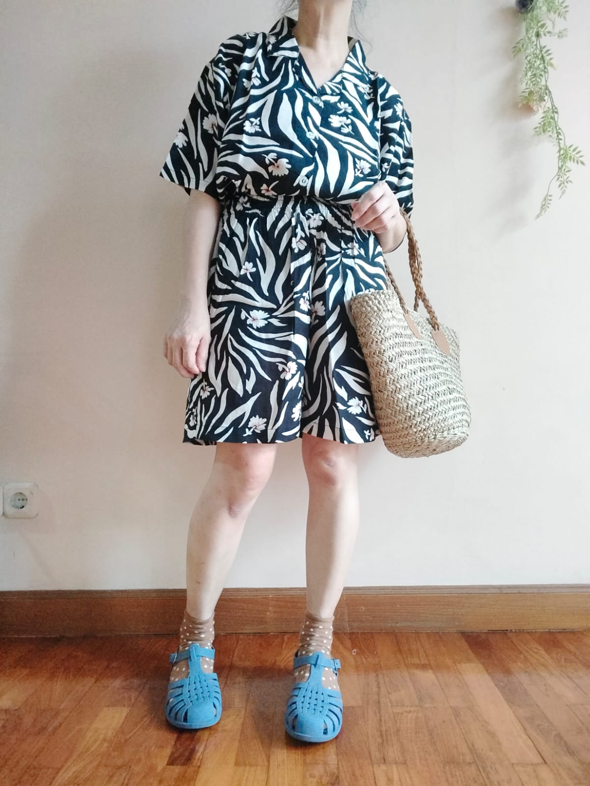 Piyama Set Beauty White