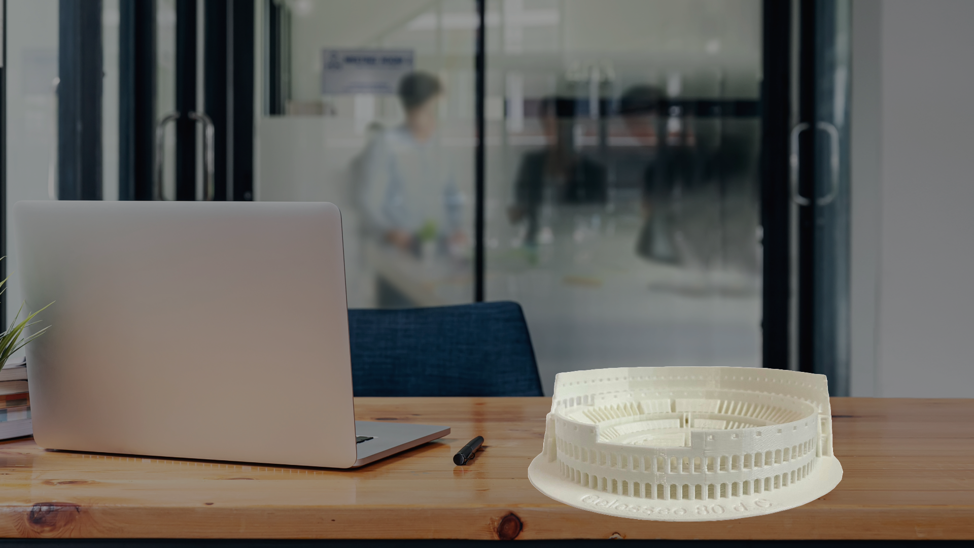 Roman Colosseum statue