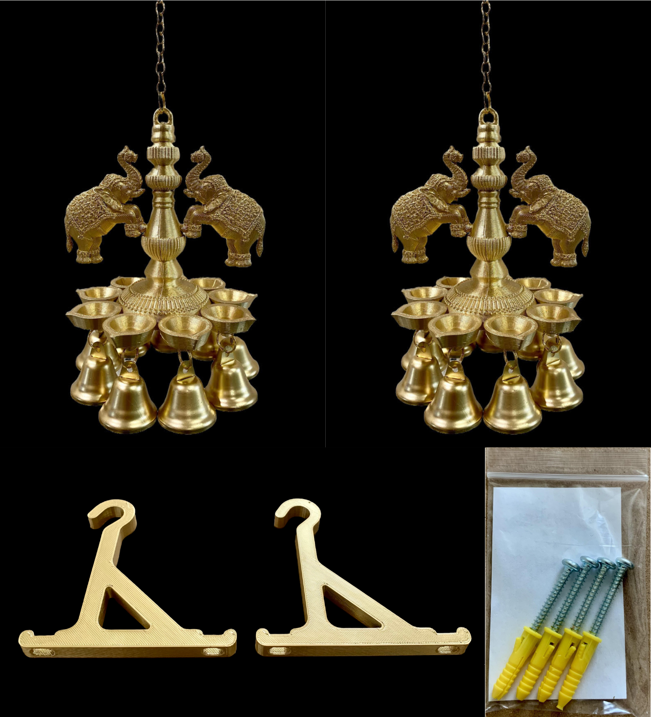 Hanging Diya with hanger